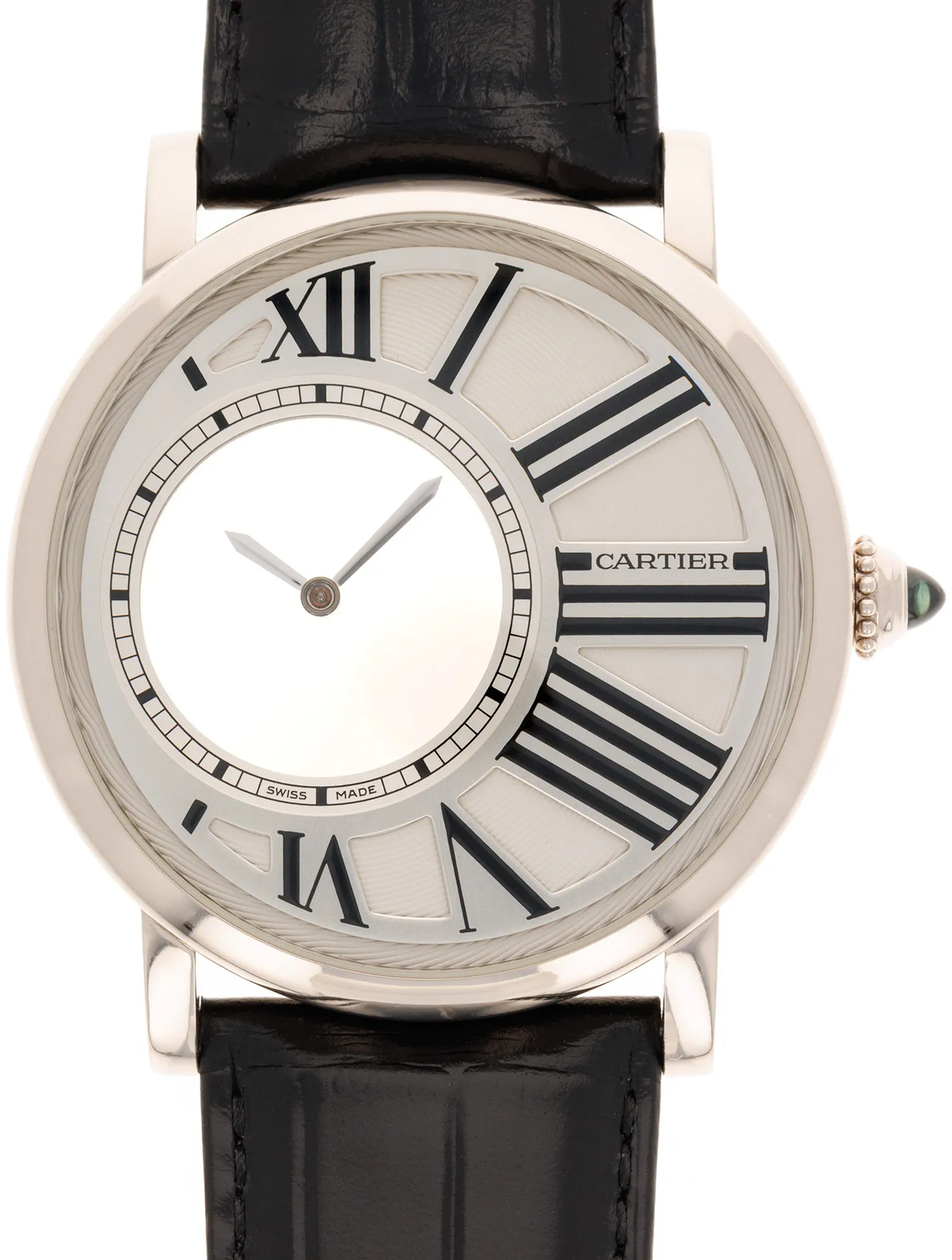 Cartier Rotonde de Cartier 3552 42mm  18k WG White