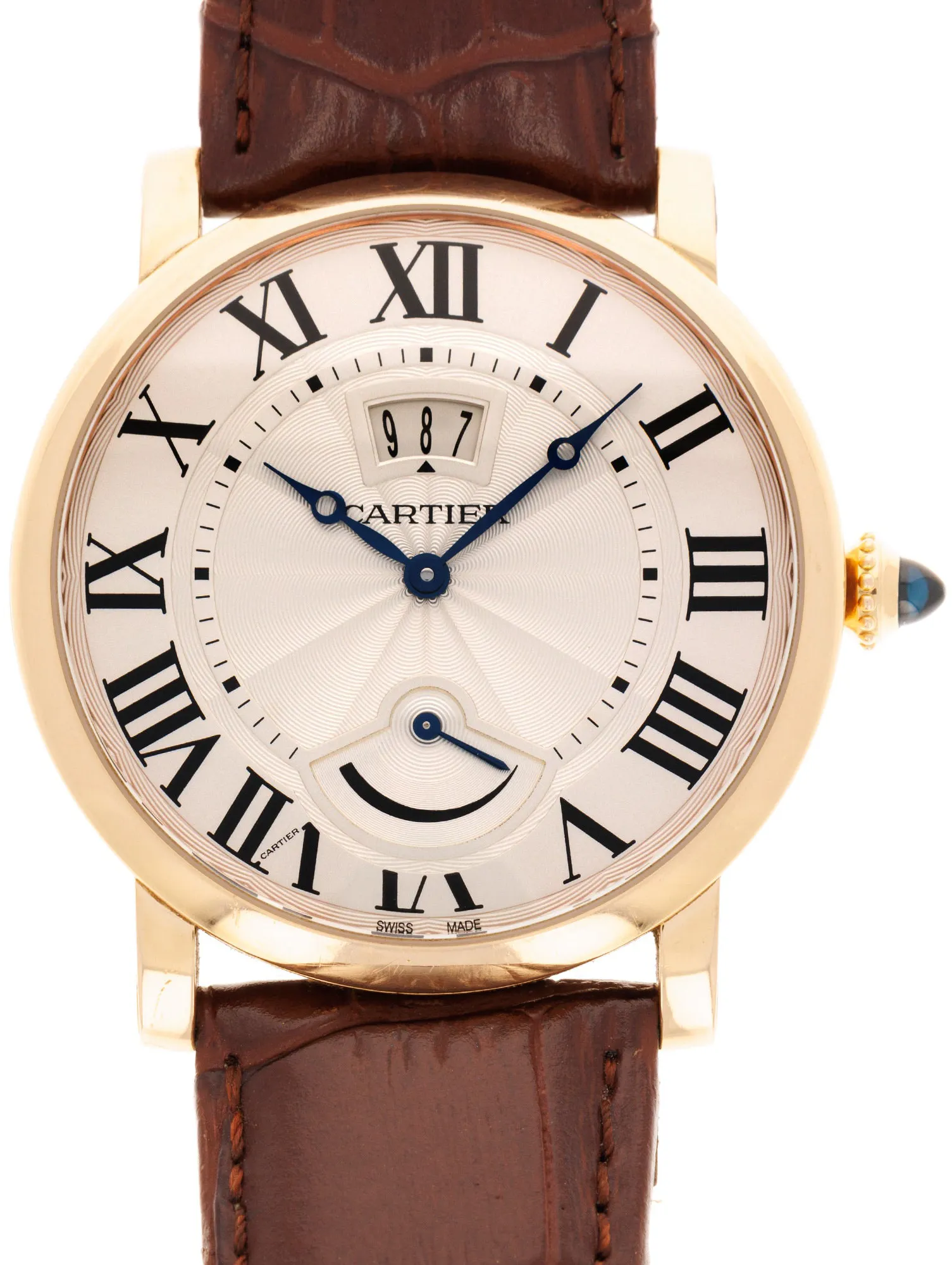 Cartier Rotonde de Cartier 3732 40mm  18k RG Silver