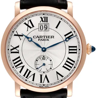 Cartier Rotonde de Cartier W1550251 Rose gold Silver