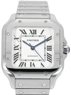 Cartier Santos WSSA0029 Stainless steel Silver