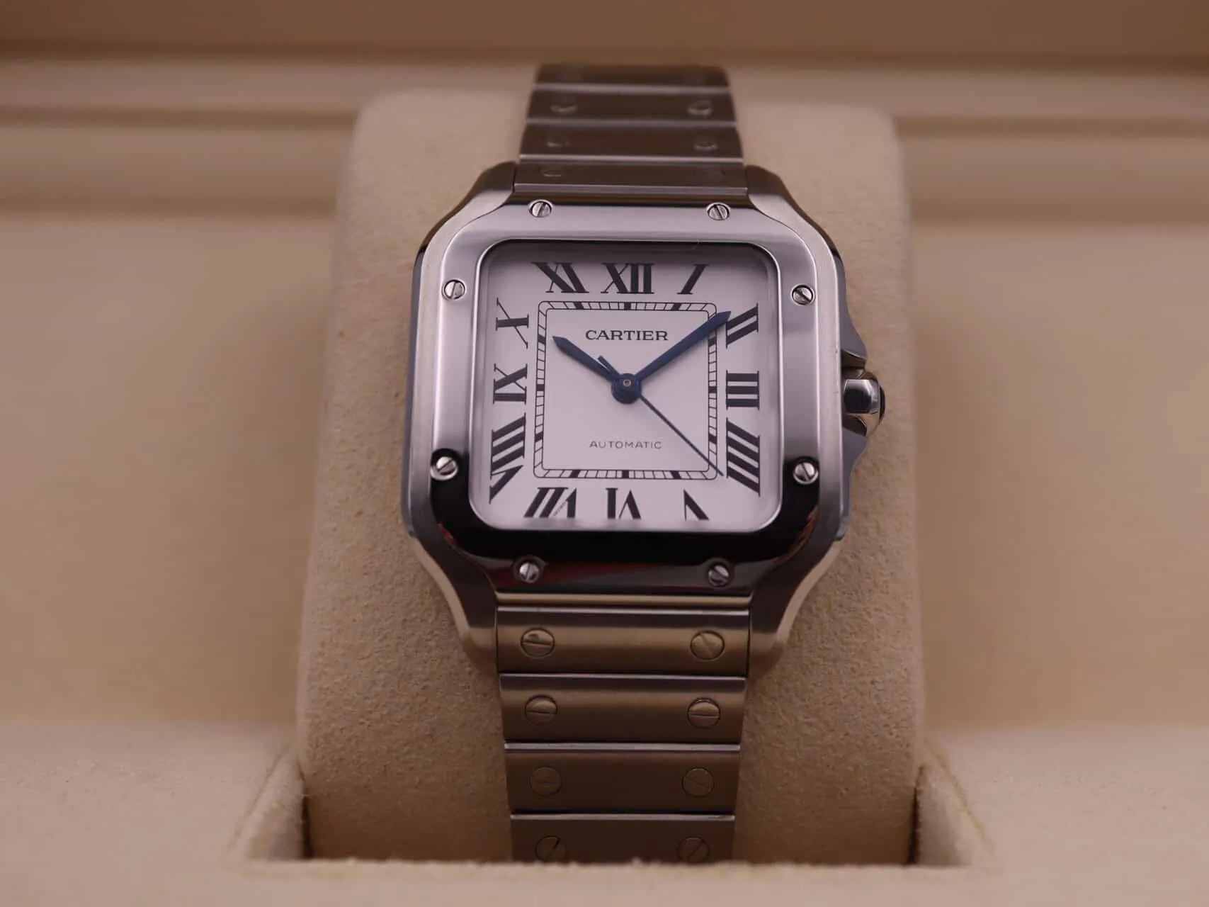 Cartier Santos 35.1mm Stainless steel