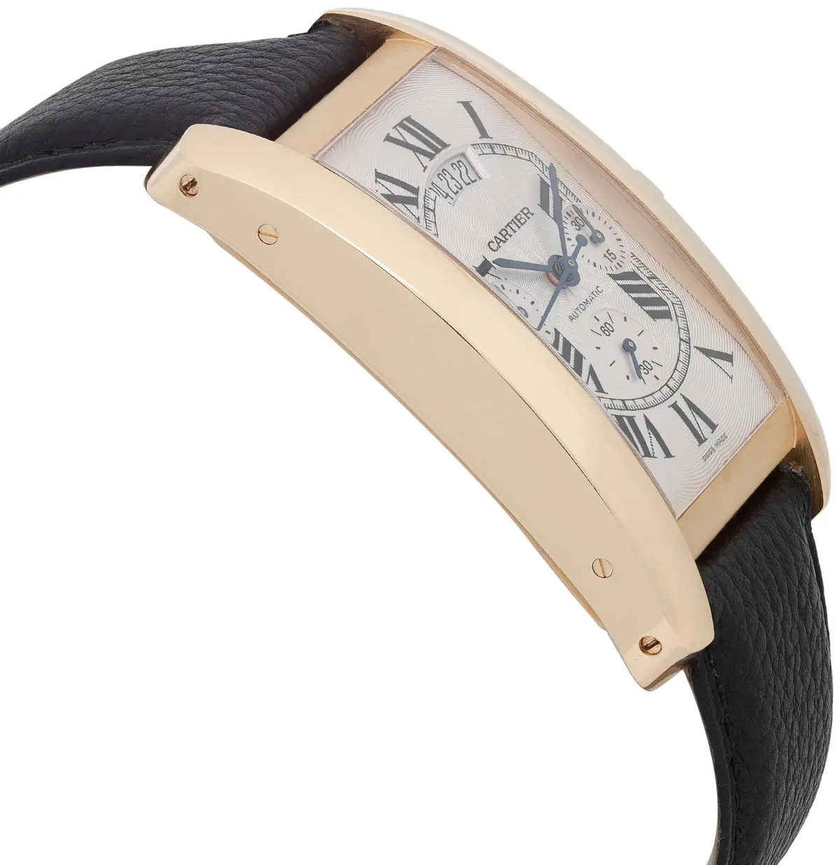 Cartier Tank Américaine W2609356 32mm Yellow gold Silver 3