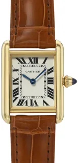 Cartier Tank W1529856 Yellow gold Silver