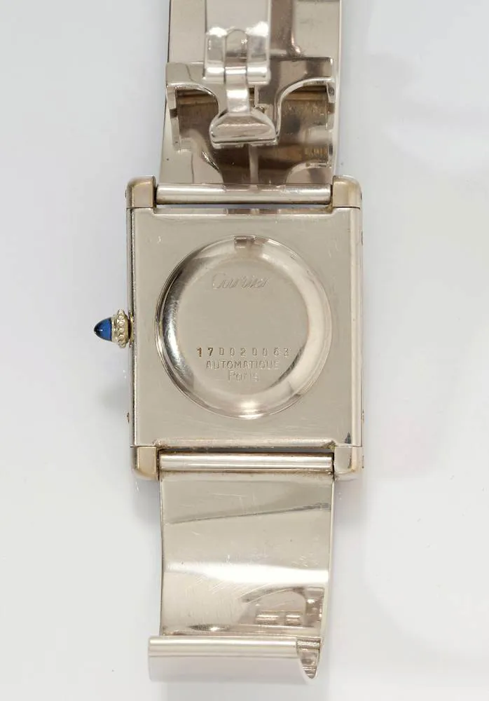 Cartier Tank 35mm White gold White 3