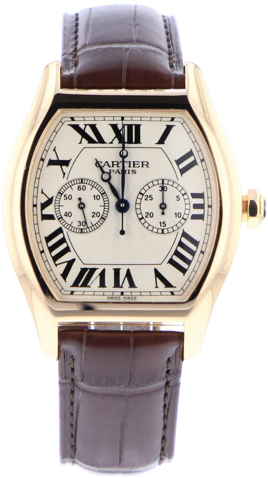 Cartier Monopoussoir 38mm Or Rose Blanc