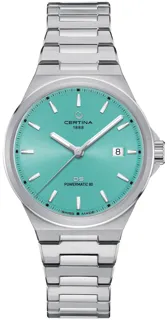 Certina DS C043.407.11.351.00 Stainless steel Light blue