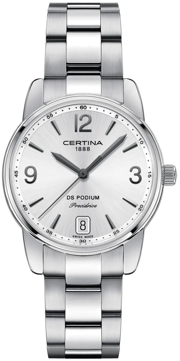 Certina DS Podium C034.210.11.037.00 33mm Stainless steel Silver