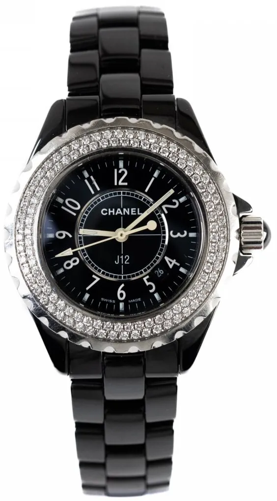 Chanel J12 H0949 33mm Ceramic Black