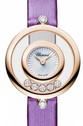 Chopard Happy Diamonds 209415-5001 26mm Rose gold White Mother of Pearl