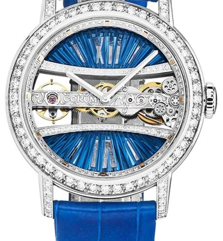 Corum Golden Bridge B113/03278 - 113.000.69/0F03 BD91G 39mm White gold Skeletonized