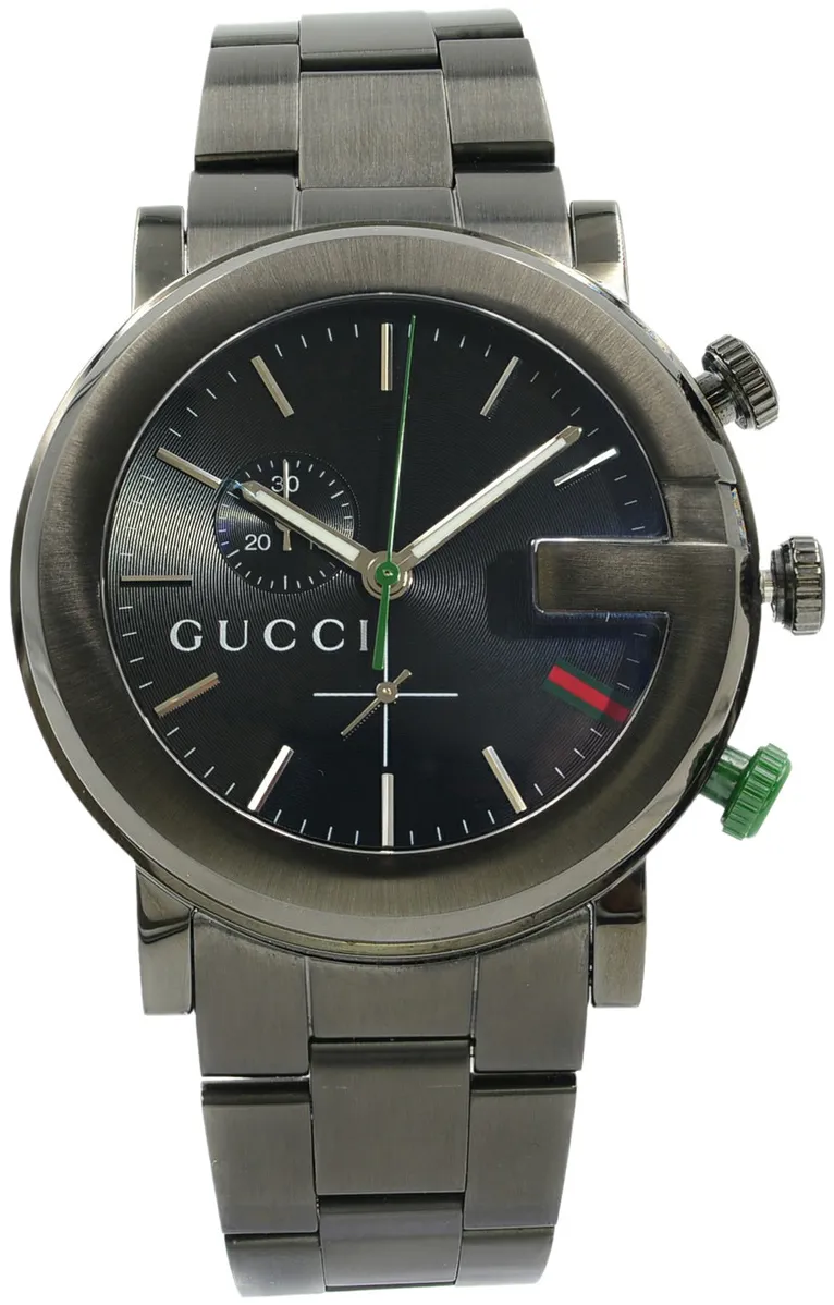 Gucci G-Chrono YA101331 44mm Stainless steel Black