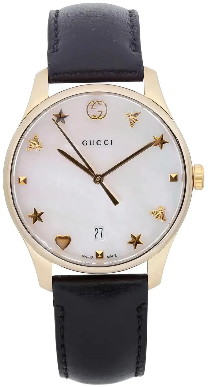 Gucci G-Timeless YA1264044 36mm Stainless steel White