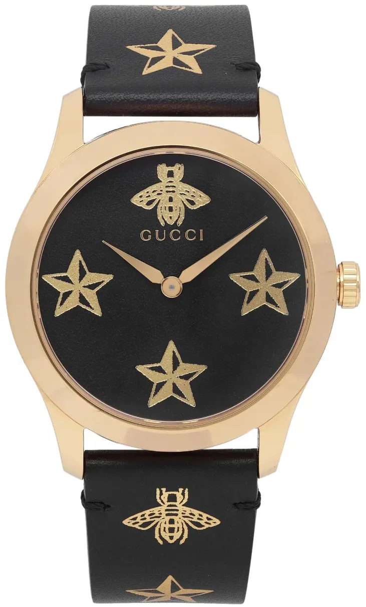 Gucci G-Timeless YA1264055 38mm Stainless steel Black