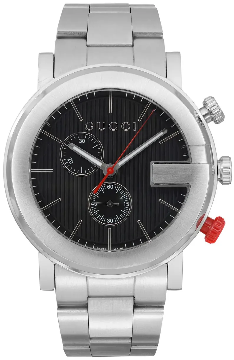 Gucci Gucci G YA101361 44mm Stainless steel Black