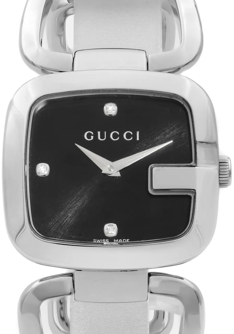 Gucci Gucci G YA125406 32mm Stainless steel Black 1