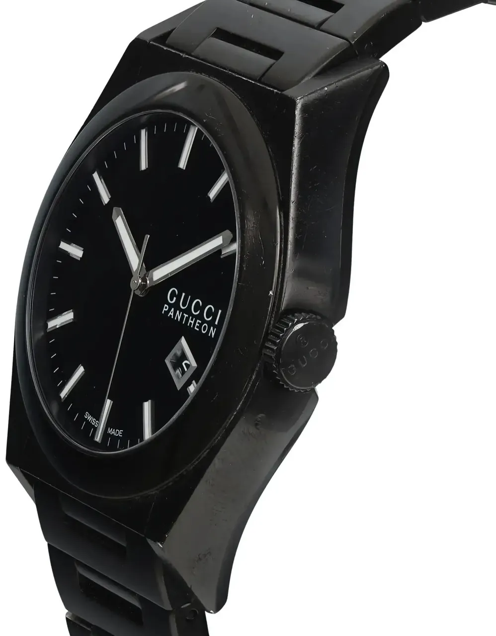 Gucci Pantheon YA115244 44mm Stainless steel Black 1