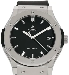 Hublot Classic Fusion 45, 42, 38, 33  511.NX.1171.RX Titan Black