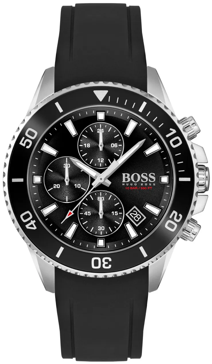 Hugo Boss Admiral 1513912 46mm Stainless steel Black