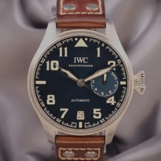 IWC Big Pilot IW500908 Stainless steel Blue