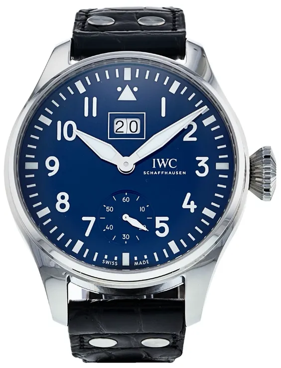 IWC Big Pilot IW510503 46.2mm Stainless steel Blue