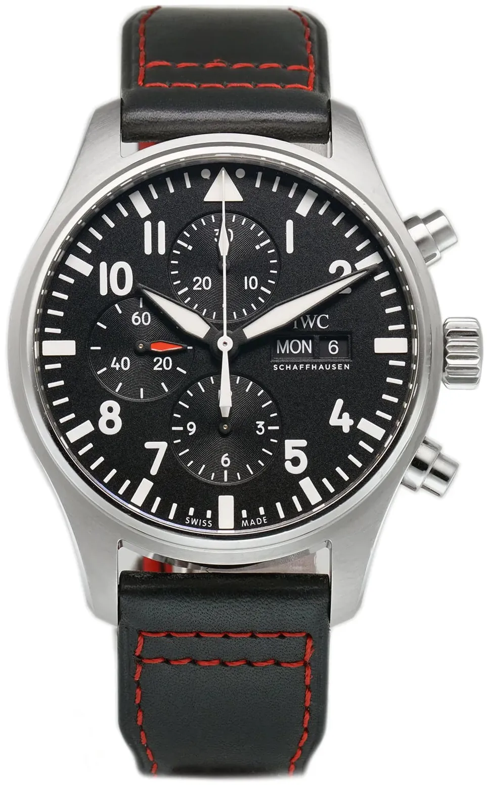 IWC Pilot IW377709 43mm Stainless steel Black