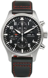 IWC Pilot IW377709 Stainless steel Black