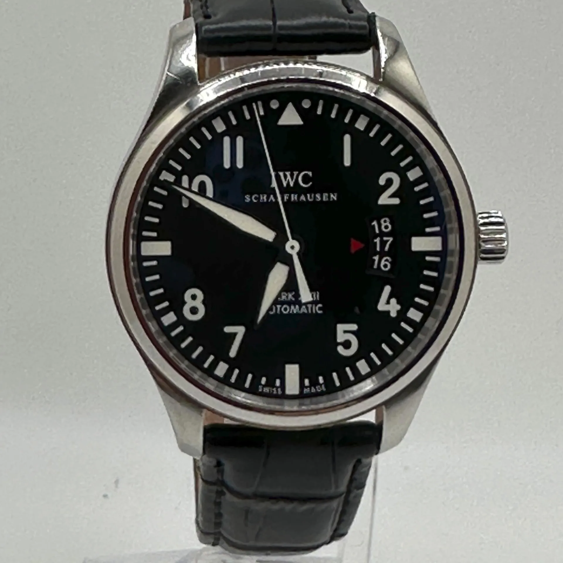 IWC Pilot Mark IW326501 41mm Stainless steel Black