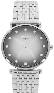 Longines La Grande Classique L4.512.4.77.6 Stainless steel Grau