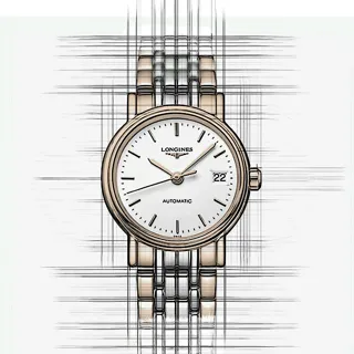 Longines Présence L4.321.1.12.7 Stainless steel Weiß