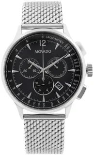 Movado 0606803 Stainless steel Black