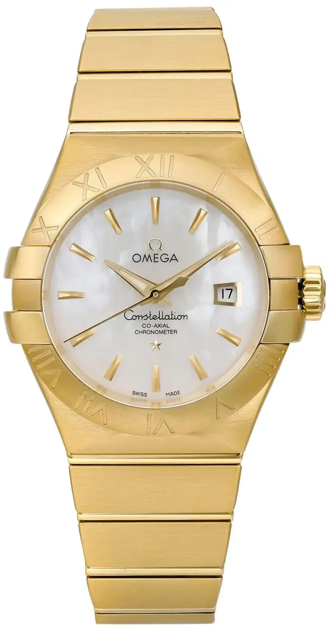 Omega Constellation 123.50.31.20.05.002 31mm Yellow gold White