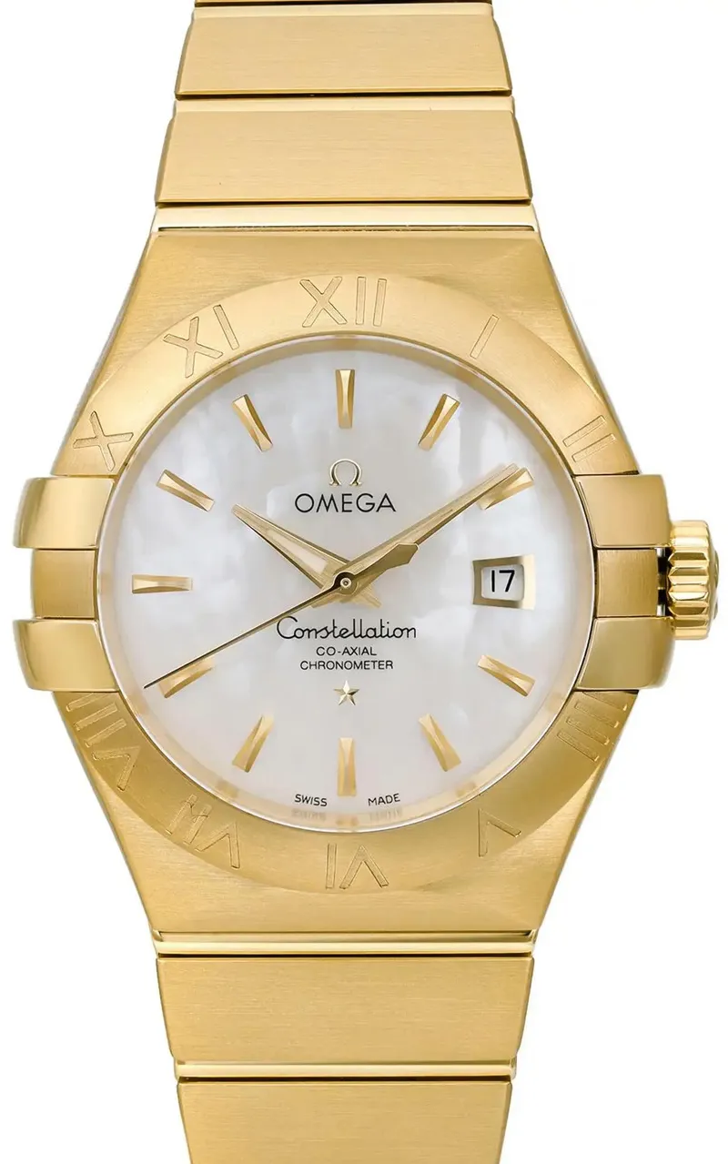 Omega Constellation 123.50.31.20.05.002 31mm Yellow gold White 1