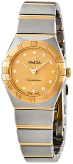 Omega Constellation 131.20.25.60.58.001 Yellow gold White