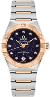 Omega Constellation 131.20.29.20.53.002 Yellow gold and Stainless steel Blue