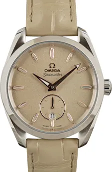 Omega Seamaster Aqua Terra 220.13.38.20.09.001 38mm Stainless steel Linen