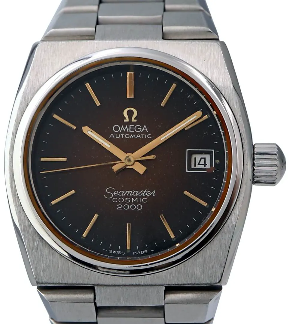 Omega Seamaster Cosmic 38mm Tropical Brown