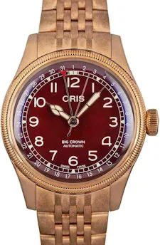 Oris Big Crown 01 754 7741 3168-07 8 20 01 40mm Bronze Red