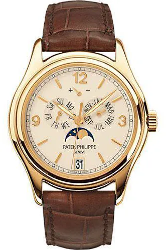 Patek Philippe Annual Calendar 5146J 39mm Yellow gold Cream