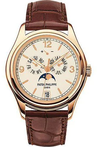 Patek Philippe Annual Calendar 5146R 39mm Rose gold Cream