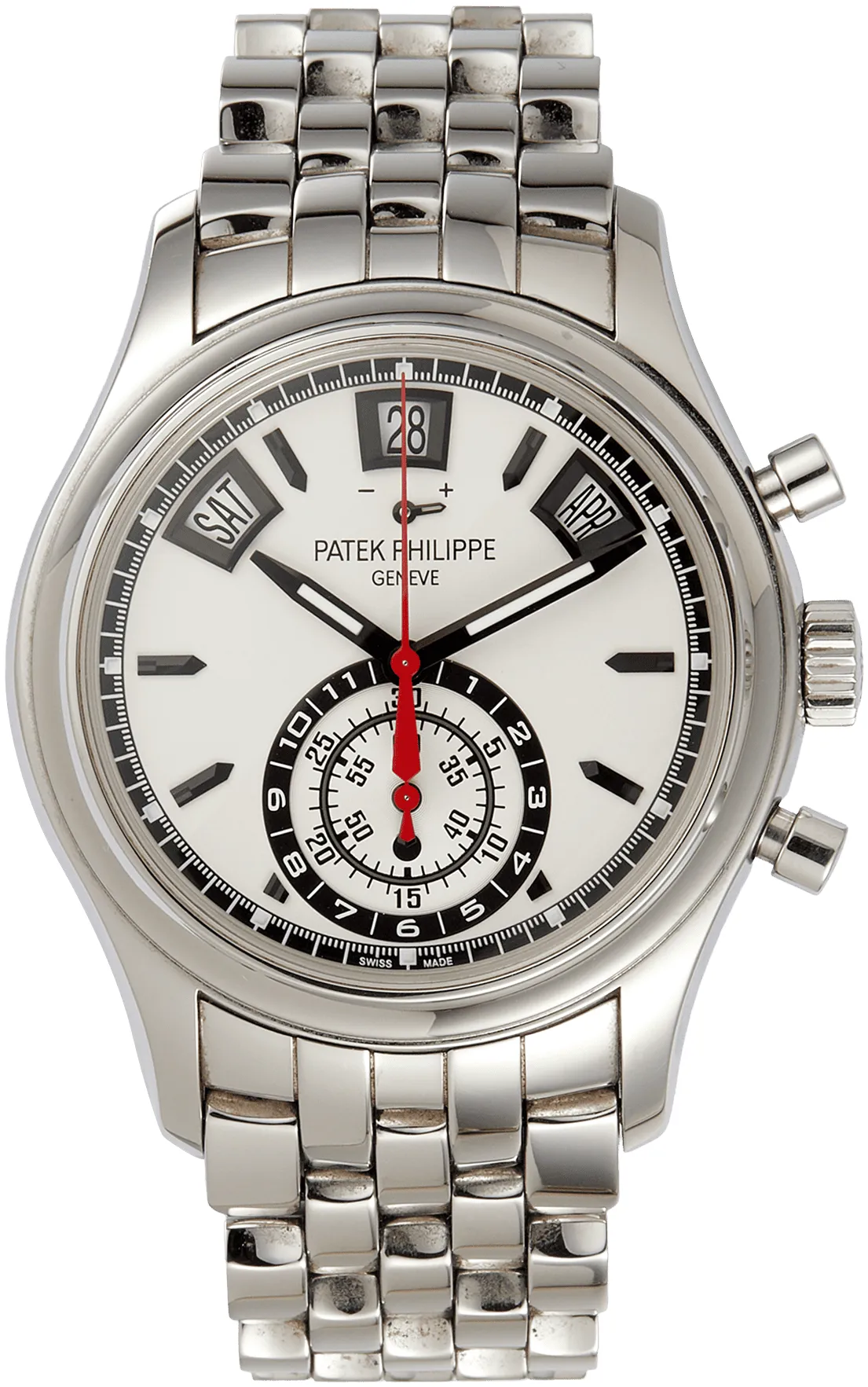 Patek Philippe Annual Calendar Chronograph 5960/1A-001 40mm Stainless steel Silver