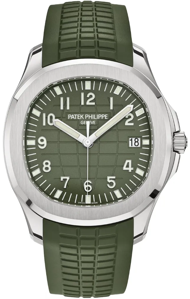 Patek Philippe Aquanaut 5168G-010 42mm White gold Green