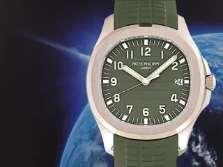 Patek Philippe Aquanaut 5168G-010 42mm White gold Green