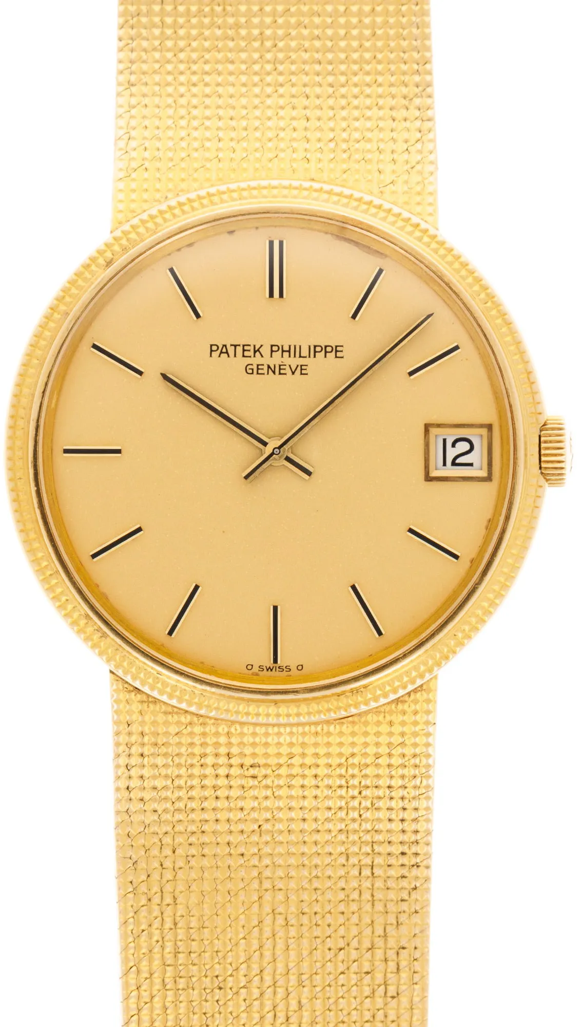 Patek Philippe Calatrava 3601/3 33mm  18k YG Champagne