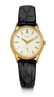 Patek Philippe Calatrava 3923 Yellow gold Silver