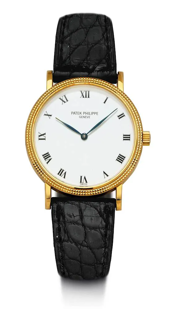 Patek Philippe Calatrava 3992 33mm Yellow gold White