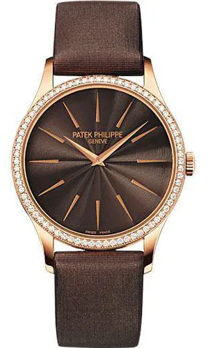 Patek Philippe Calatrava 4897R 33mm Rose gold Brown