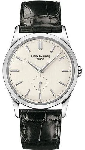 Patek Philippe Calatrava 5196G 37mm White gold Gray