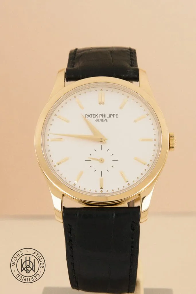 Patek Philippe Calatrava 5196j 37mm 18ct yellow gold Yellow gold