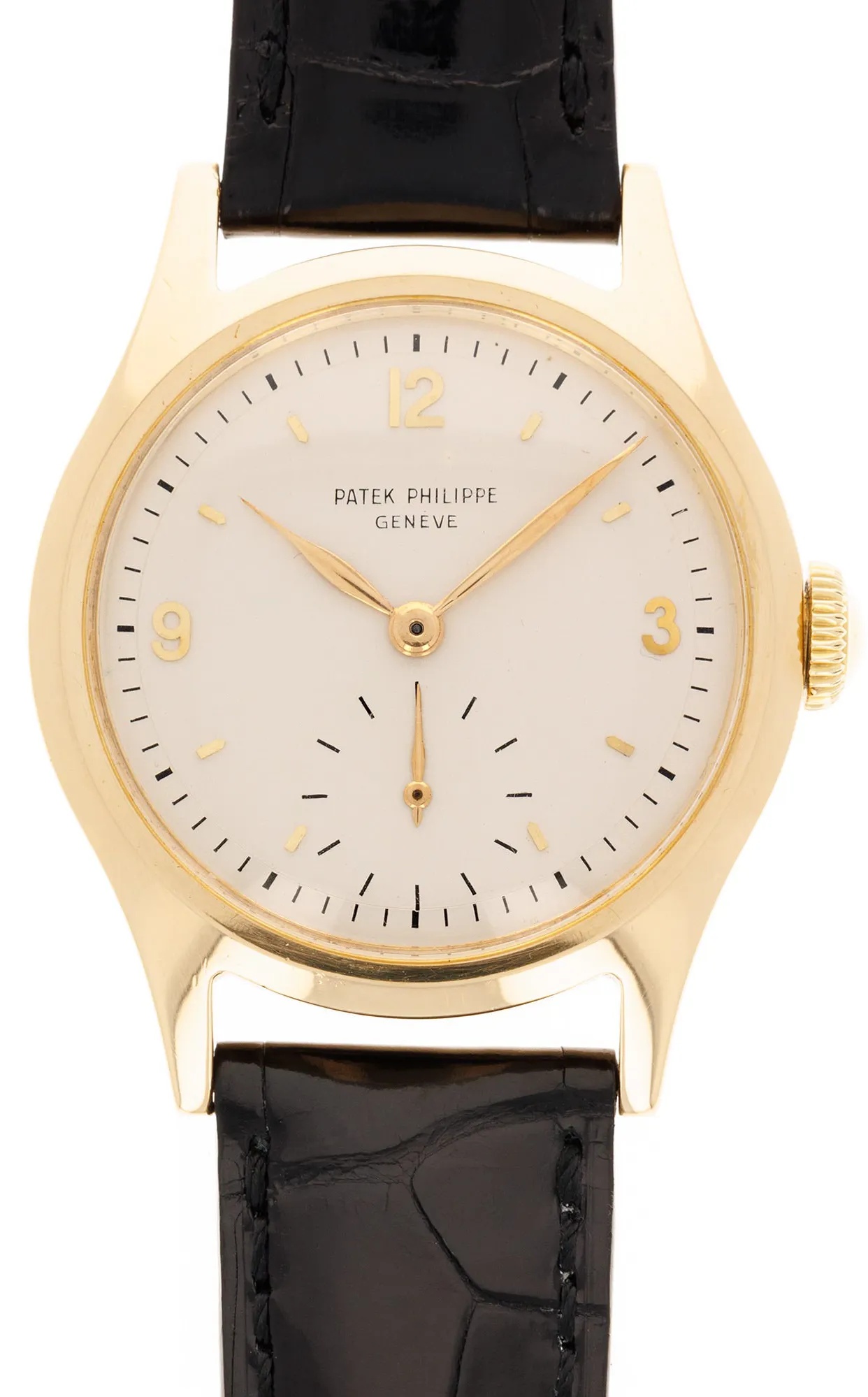 Patek Philippe Calatrava 565 35mm  18k YG Silver