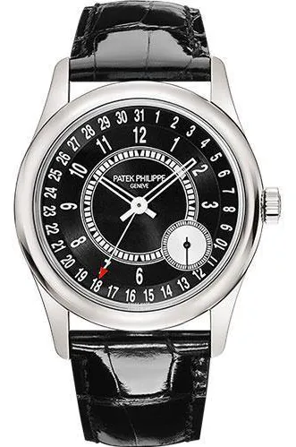 Patek Philippe Calatrava 6006G 39mm White gold Black